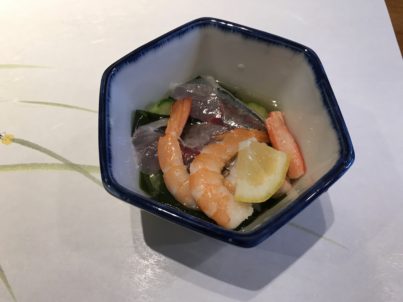 新鮮 魚介 酢の物